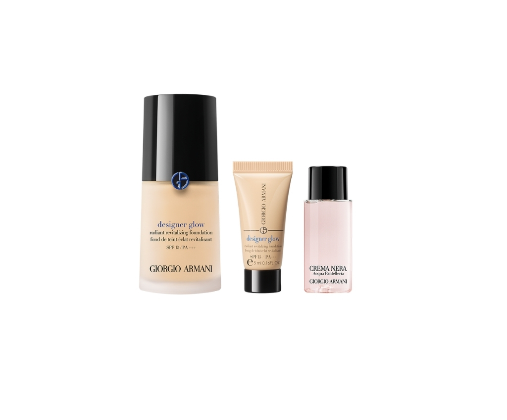 皇牌設計師光感修護粉底液套裝